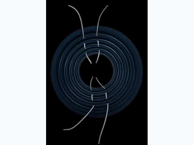 Lead-wire spiders