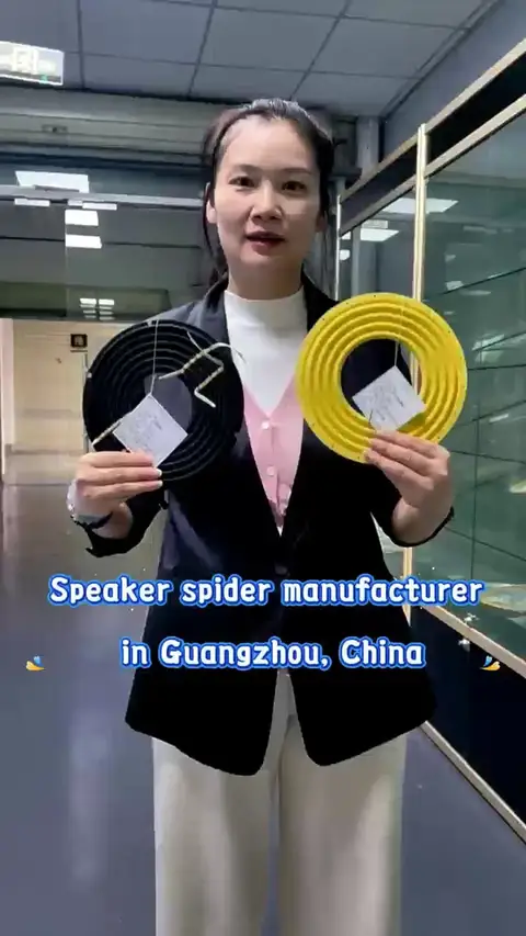 Qiao Tai speaker spider factory in Panyu, Guangzhou, China video poster